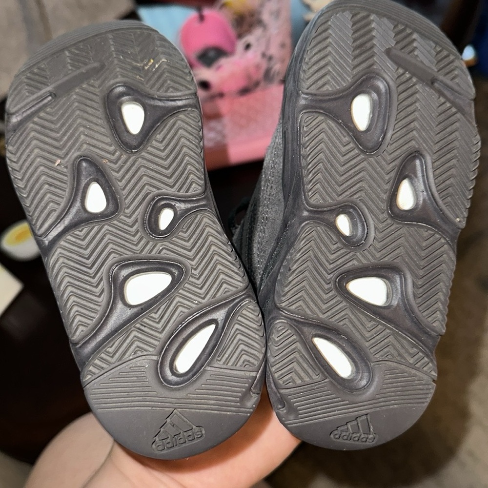 Adidas Kids Sneakers - Gray and White